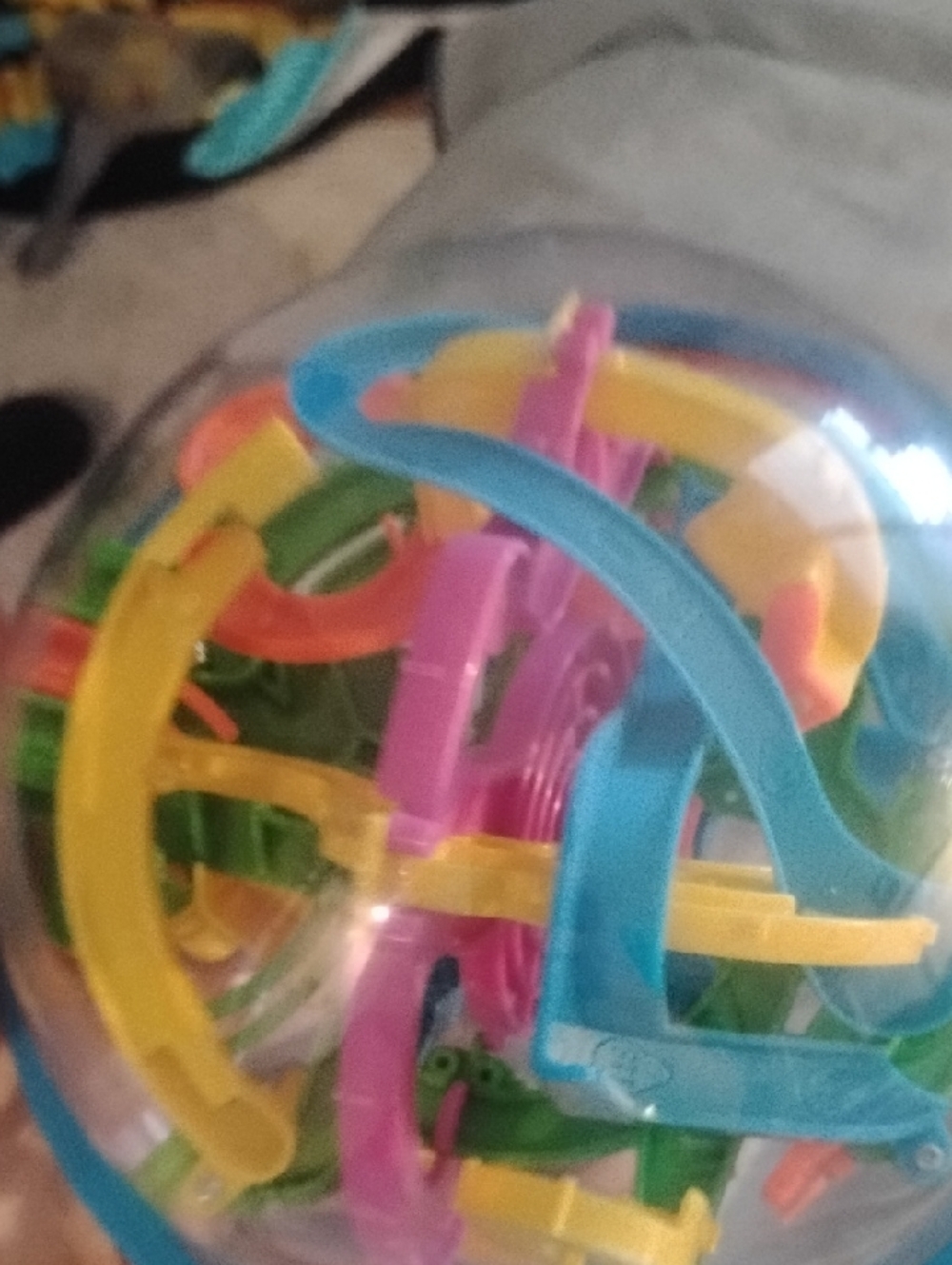 Colorful 3D Puzzle Sphere Maze Ball - Multicolor - Picture 2 of 9